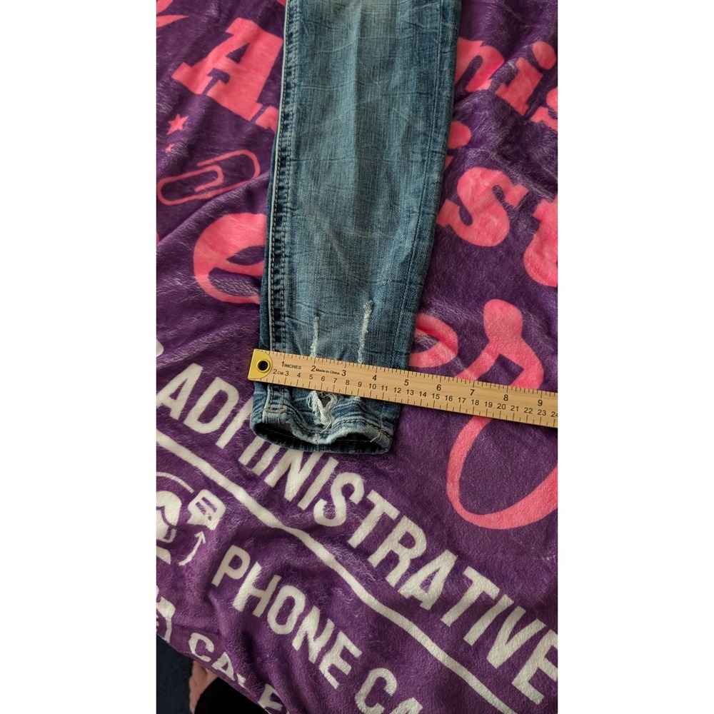 Rock Revival Jeans Women's Size 27 Pilkin Skinny Mid-rise Buckle - Picture 4 of 7